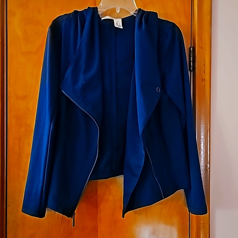 DKNY Navy Sweater Jacket
